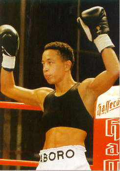 Michelle Aboro Boxing and Kickboxing Champion
